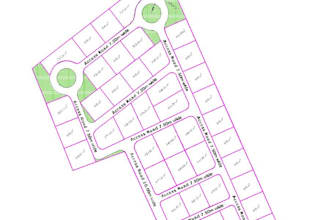 design land subdivision plotting plans for acres in autocad