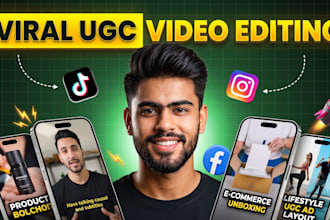 do ugc video editing for meta and tiktok ad campaigns