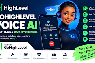 build gohighlevel voice ai to qualify leads and book appointments