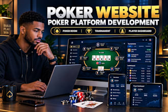 build or customize a poker website poker room or poker tournament platform