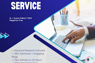 write SEO blog articles using chatgpt with 24 hour delivery