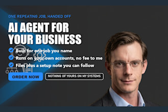 build a custom claude ai agent that takes on jobs for your business
