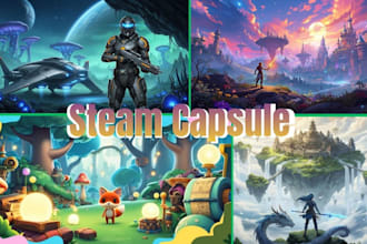 design steam capsule steam capsule art game art game banner steam artwork