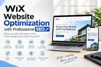 do wix website SEO and optimization