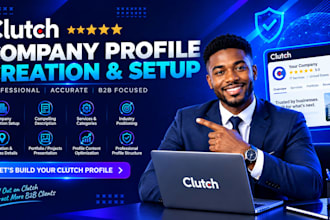 create and set up your clutch company profile professionally