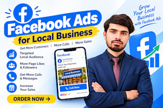 run facebook ads for local business to get leads and customers