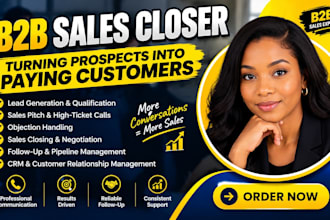 be sales closer salesperson b2b sales representative commission based closer