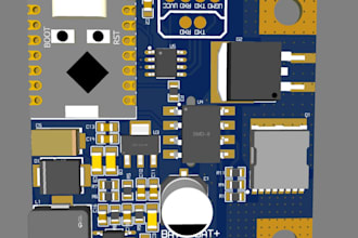design schematic and pcb in kicad,easyeda,fusion360