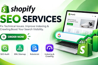 audit and fix shopify technical SEO issues and optimize your store