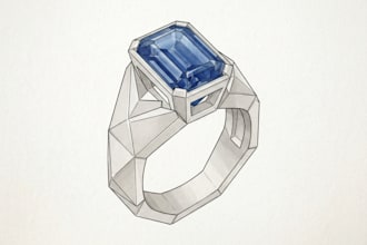 design custom jewelry sketches