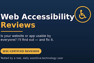 review your website or app for accessibility and ada compliance