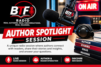 do editorial book spotlight radio, booktok promotion amazon kdp