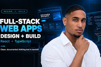 build a full stack web app with react, node