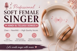 sing hindi and telugu songs