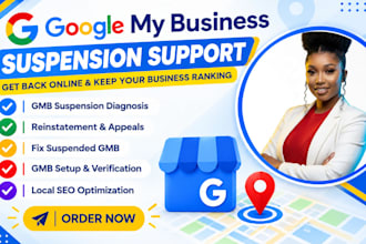 reinstate suspended gmb google my business page disabled fix profile suspension