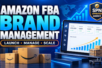 launch, manage and scale your amazon fba seller account