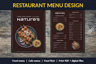do menu design, restaurant menu, food menu and food flyer design