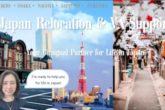 be your relocation and stay support VA in japan