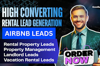 generate airbnb leads rental vacation leads property management landlord leads