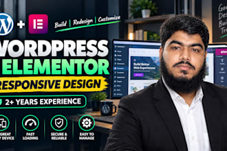 build wordpress sites with elementor pro