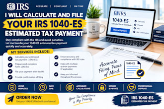 calculate and file ready your irs 1040 es estimated tax payment