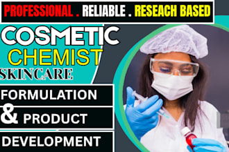 develop custom cosmetic and skincare product formulations