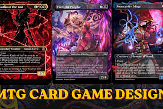 illustrate matching commander card art tokens full art lands for mtg edh deck