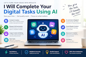 complete your digital tasks using ai