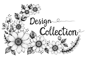draw a custom hand drawn designs and sketch