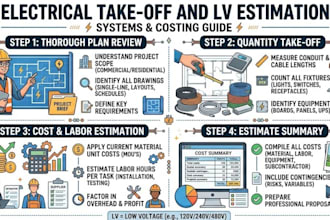 detailed electrical takeoff and cost estimation
