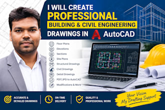 create building and civil engineering drawings in autocad