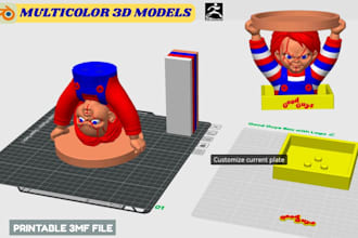 convert stl to 3mf repair stl split models to part and make print ready models