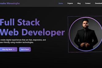 build modern responsive website