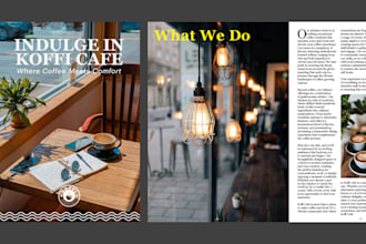 design high end editorial magazine
