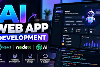 build an ai powered web app with custom ai integration