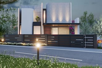 convert your floor plan into a 3d house model and rendering