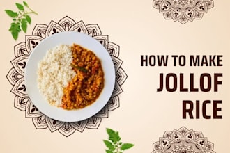 cook jollof rice for you