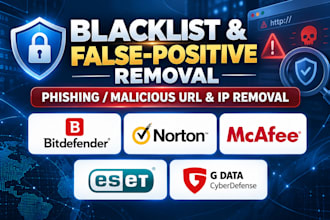 remove bitdefender, norton, mcafee, eset, gdata blacklists and false positives