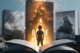 do a professional book cover, paperback, ebook hardcover