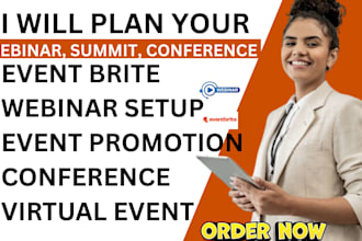 event promotion eventbrite marketing event setup management webinar conference