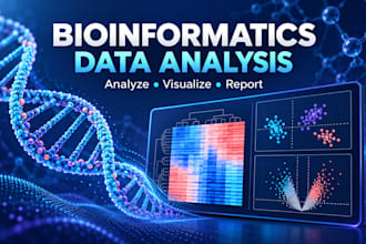 perform bioinformatics analysis and visualize biological data