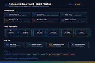set up kubernetes deployment with cicd pipeline