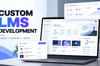 develop custom lms learning management system