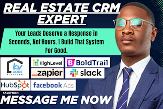real estate CRM setup boldtrail keller williams facebook lead ads unbounce vapi