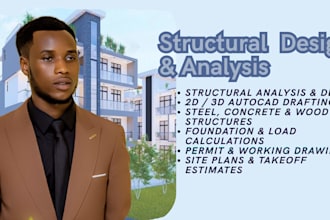 be your civil engineer for structural design and calculations