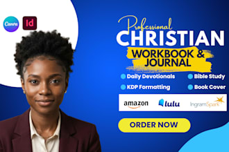 format christian ebook workbook daily devotional and prayer journal for kdp