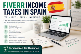 help you declare your fiverr income and taxes in spain