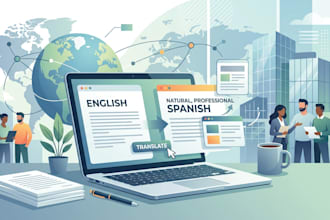 translate and localize your english content into natural spanish