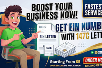 get your llc ein number tax id from irs in 24 hrs