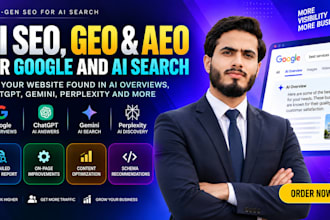 do ai SEO, GEO and aeo for google and ai search